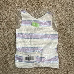 NWT Janie and Jack 3t peplum striped top